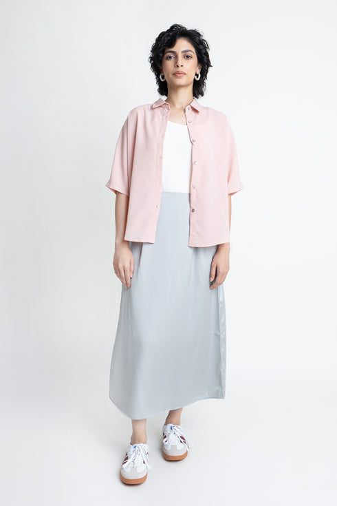 The Pink Kimono Shirt